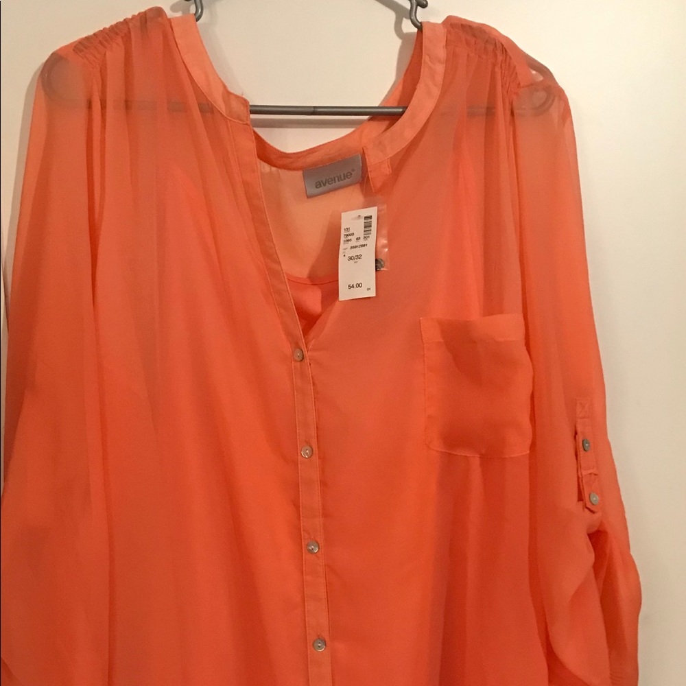 Ladies plus size blouse.